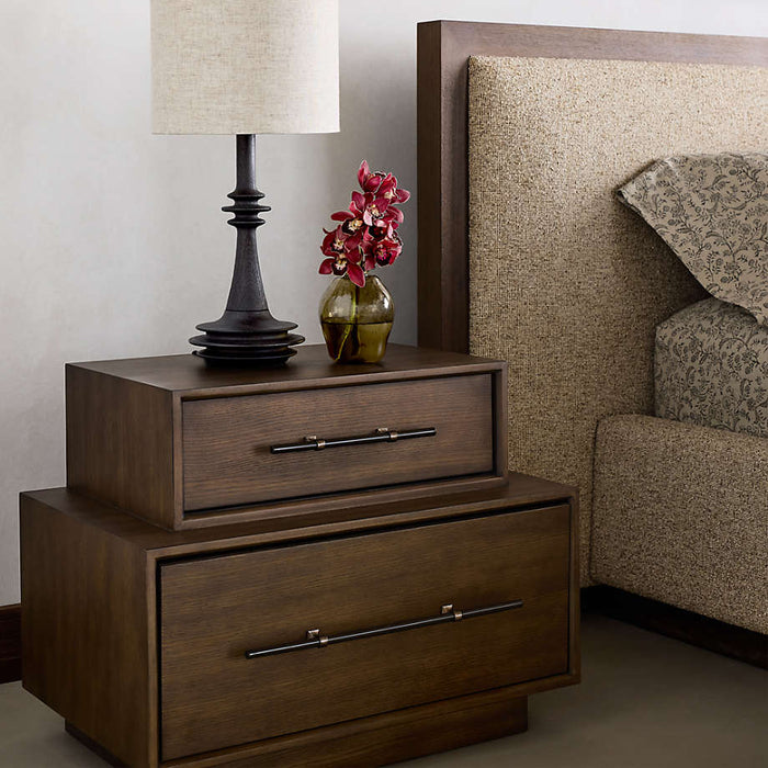 Larchmont Upholstered Queen Bed with Storage Bench
