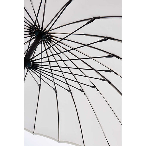 9' White Dome Umbrella