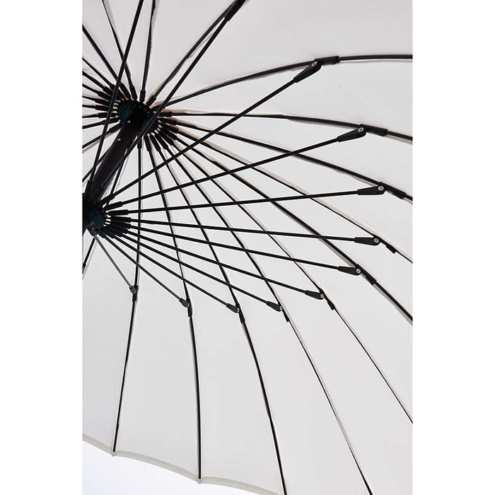 9' White Dome Umbrella