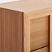 Calypso 90" Natural Wood Storage Media Console