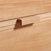 Calypso 90" Natural Wood Storage Media Console
