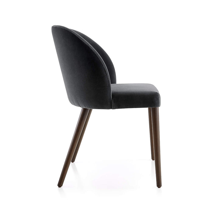 Camille Anthracite Italian Dining Chair