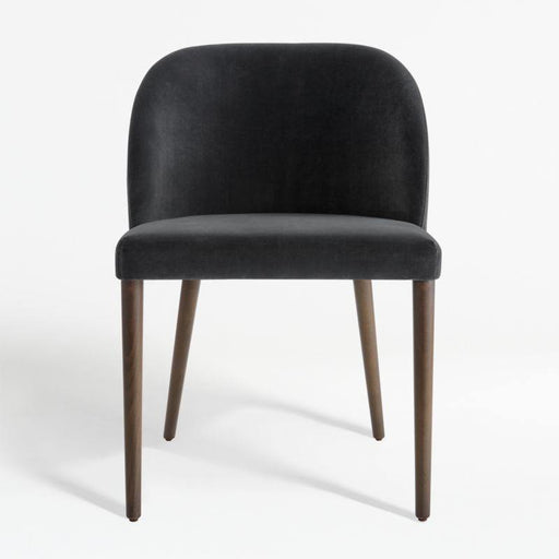 Camille Anthracite Italian Dining Chair - Crate and Barrel Philippines