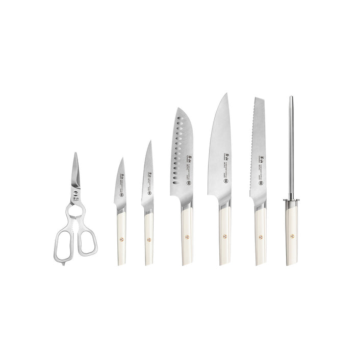 Cangshan ® Everest White 8-Piece Knife Block Set