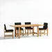 Anguilla Teak Outdoor Dining Table Set