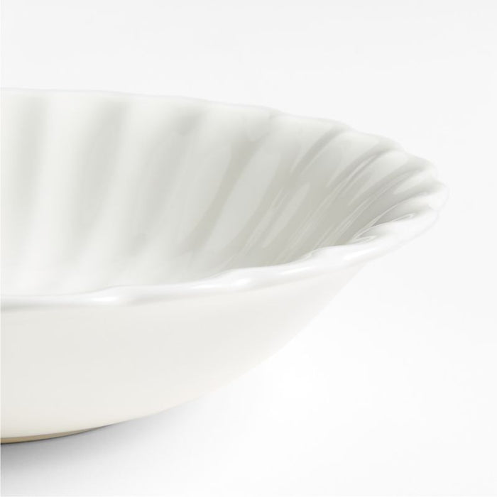 Capella White Bone China Small Bowl