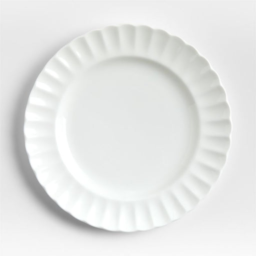 Capella White Bone China Dinner Plate