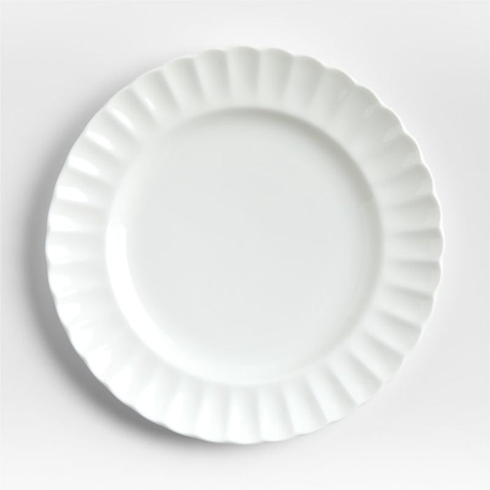 Capella White Bone China Dinner Plate
