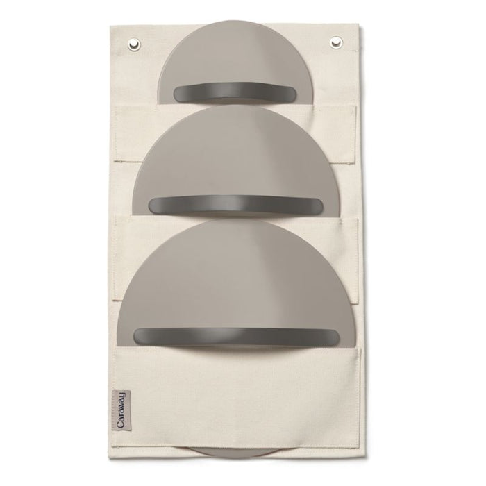 Caraway ® Home 12-Piece Pebble Ceramic Non-Stick Cookware Set with Gunmetal Hardware