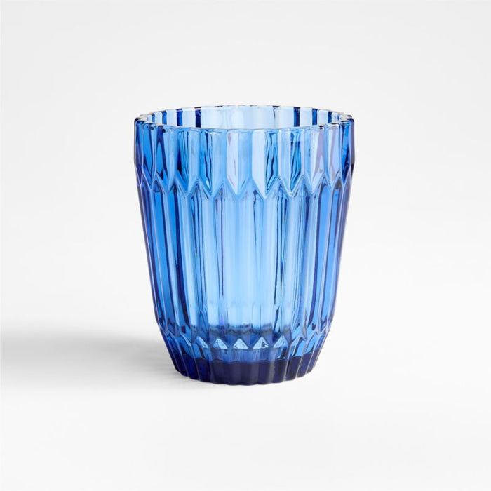 Caspian Blue 12.5-oz. Double Old-Fashioned Glass