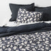 Celeste Organic Cotton Midnight Navy Standard Bed Pillow Sham