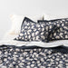 Celeste Organic Cotton Midnight Navy Floral Full/Queen Quilt
