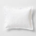 Organic Celeste Grey Standard Pillow Sham