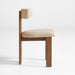 Ceremonie Natural Boucle Dining Chair by Athena Calderone