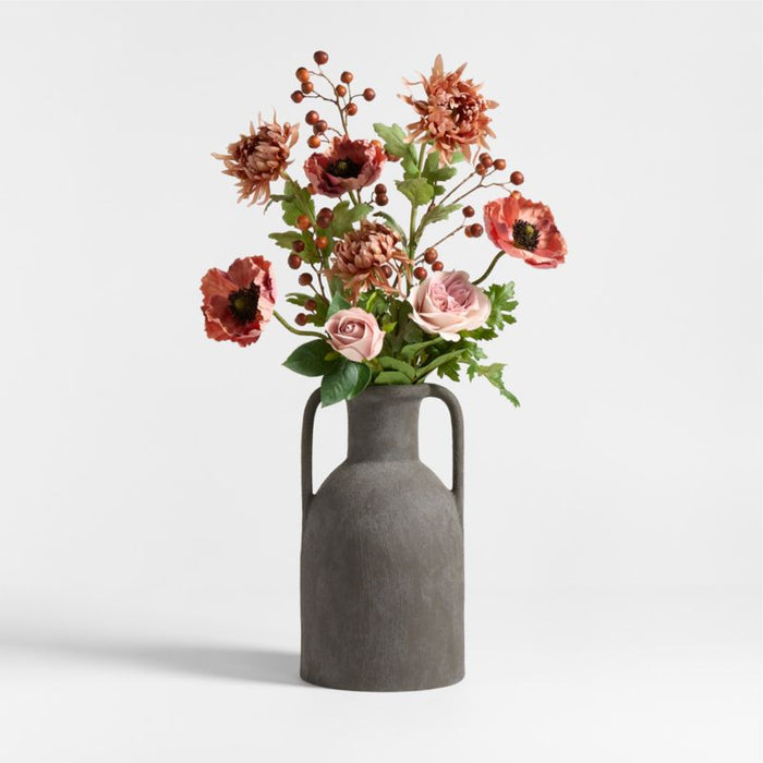 Faux Tea Stained Rose Stem 18" by Abigail Ahern