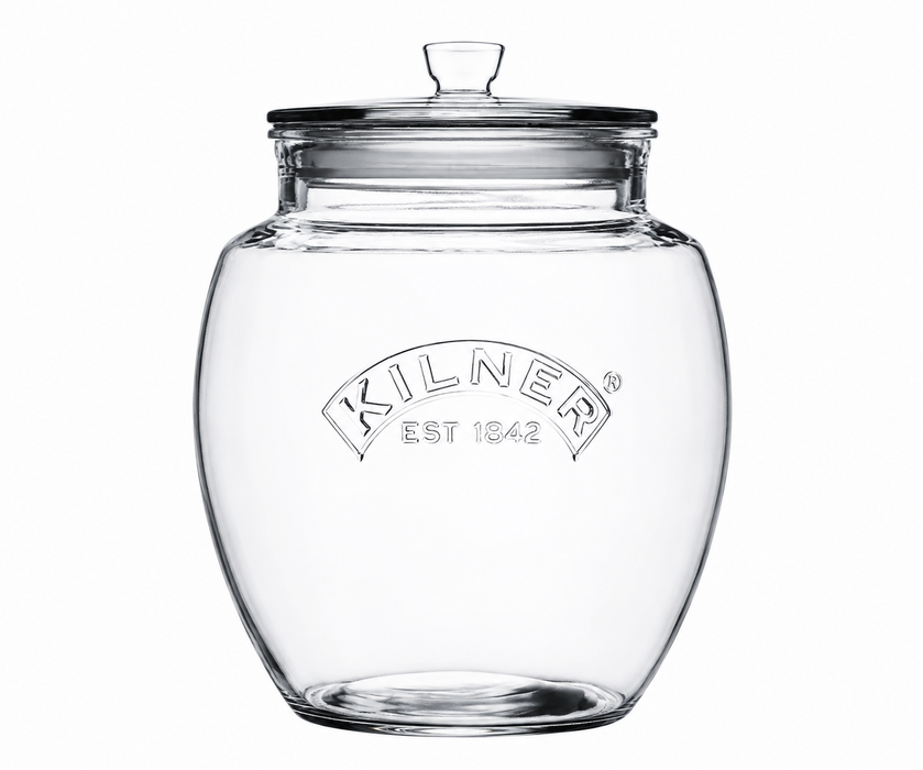 Kilner 4-Liter Universal Push Top Storage Jar