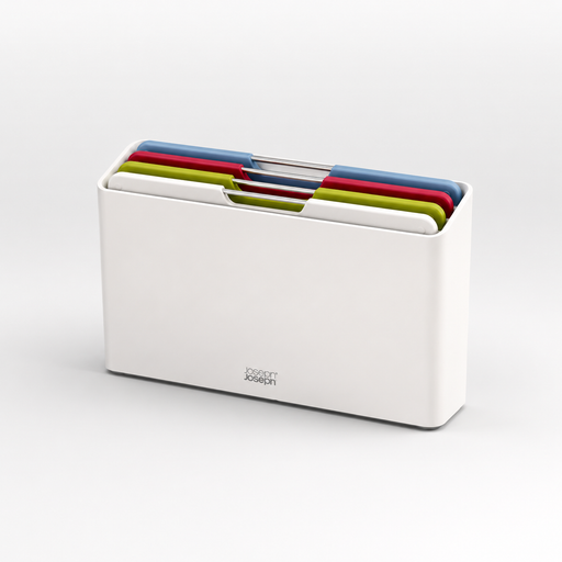 Joseph Joseph Folio 4 Piece Chopping Board Set in Arc White