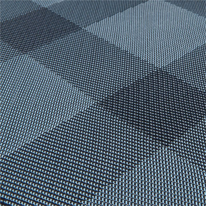 Chilewich ® Rectangular Indigo Plaid Easy-Clean Vinyl Placemat