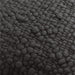 Chunky Woven Wool Fringe 22"x15" Storm Grey Throw Pillow Cover