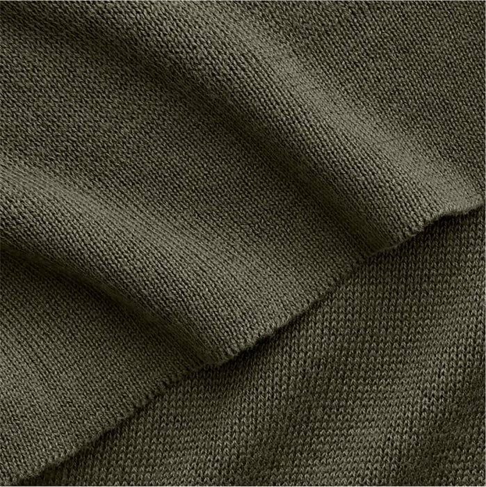 Calda Chantilly 70"x55" Burnt Green Throw Blanket