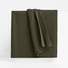 Calda Chantilly 70"x55" Burnt Green Throw Blanket
