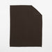 Calda Chantilly 70"x55" Deep Brown Throw Blanket