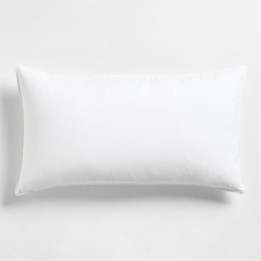 Classic Organic Cotton Down Feather King Bed Pillow
