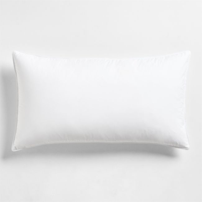 Classic Organic Cotton Down Feather King Bed Pillow