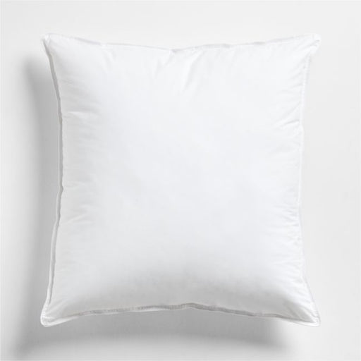 Classic Organic Cotton Down-Alternative Medium Euro Bed Pillow