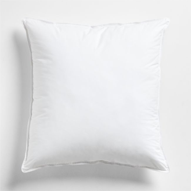 Classic Organic Cotton Down-Alternative Medium Euro Bed Pillow