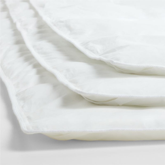 Classic Organic Cotton Down-Alternative Medium Weight Full/Queen Duvet Insert