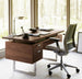 Clybourn Walnut Executive Desk
