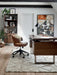 Clybourn Walnut Executive Desk