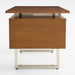 Clybourn Walnut Executive Desk