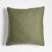 Collins Twill Weave 20"x20" Dark Parsnip Green Outdoor Throw Pillow by Jake Arnold
