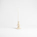 Cortana Small Off-White Earthenware Taper Holder 5.5"