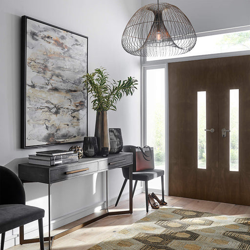 Camille Anthracite Italian Dining Chair