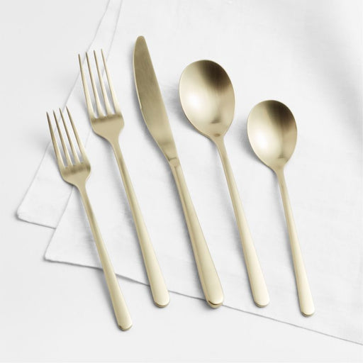 Craft Champagne 5-Piece Flatware Place Setting