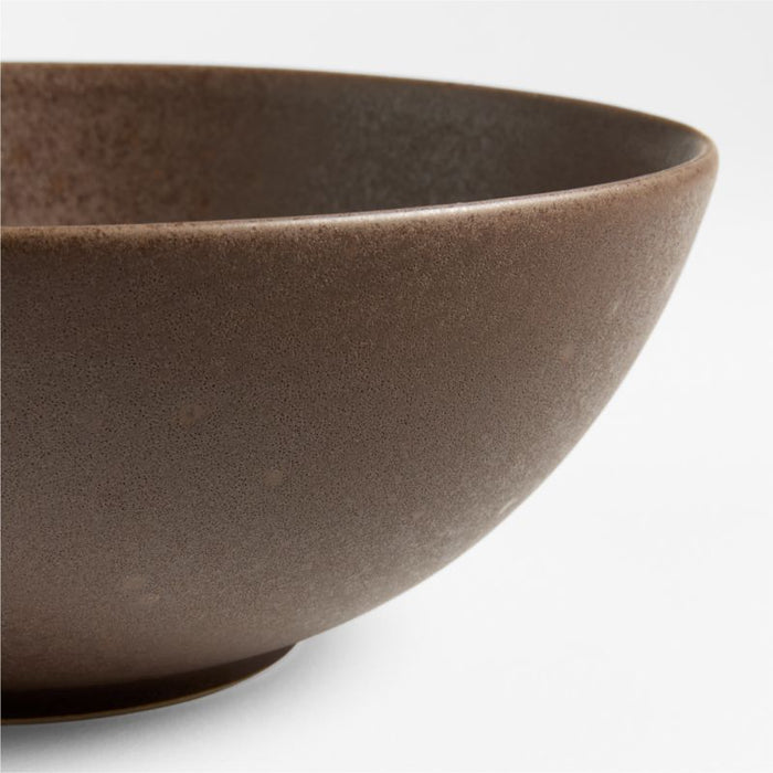 Craft Espresso Stoneware Cereal Bowl