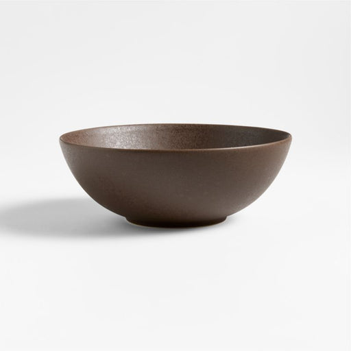 Craft Espresso Stoneware Cereal Bowl