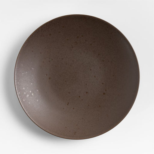 Craft Espresso Stoneware Coupe Dinner Plate