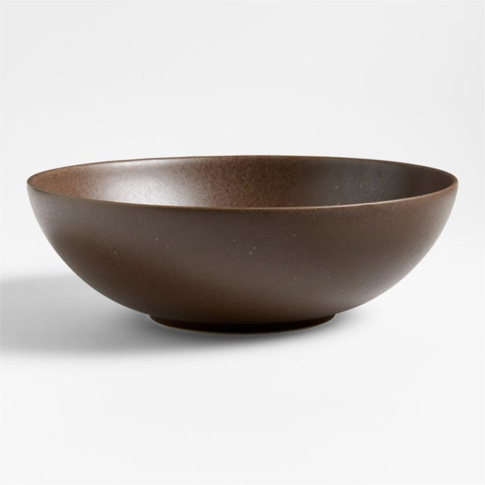 Craft Espresso Stoneware Serving Bowl