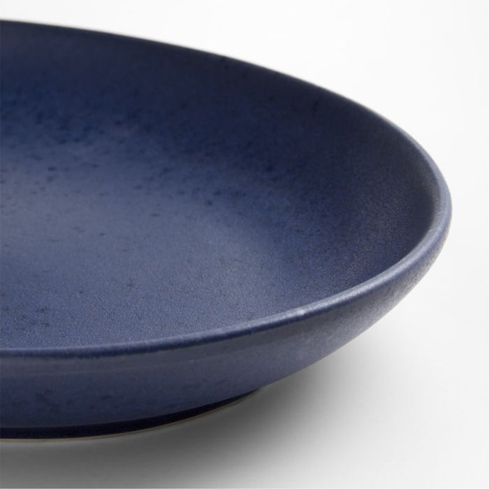 Craft Indigo Medium Oval Stoneware Platter