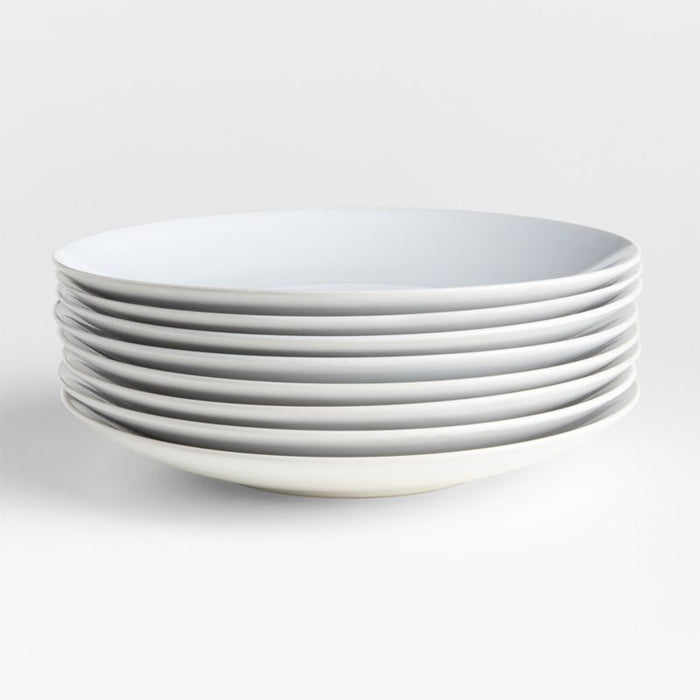 Craft White Stoneware Coupe Dinner Plate