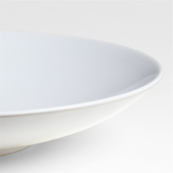 Craft White Stoneware Coupe Salad Plate