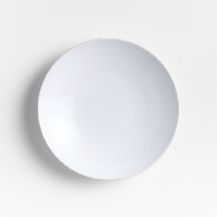 Craft White Stoneware Coupe Salad Plate