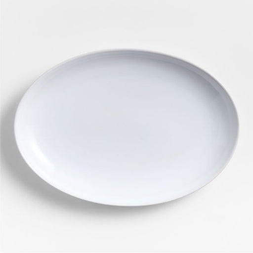 Craft White Oval Stoneware Medium Platter
