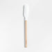 Crate & Barrel Wood and White Silicone Jar Scraper
