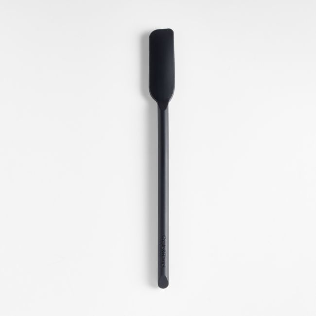Crate & Barrel Black Silicone Jar Scraper