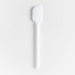Crate & Barrel White Silicone Spatula